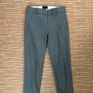 J.Crew Cameron Slim Crop Pant - Grey, Size 2